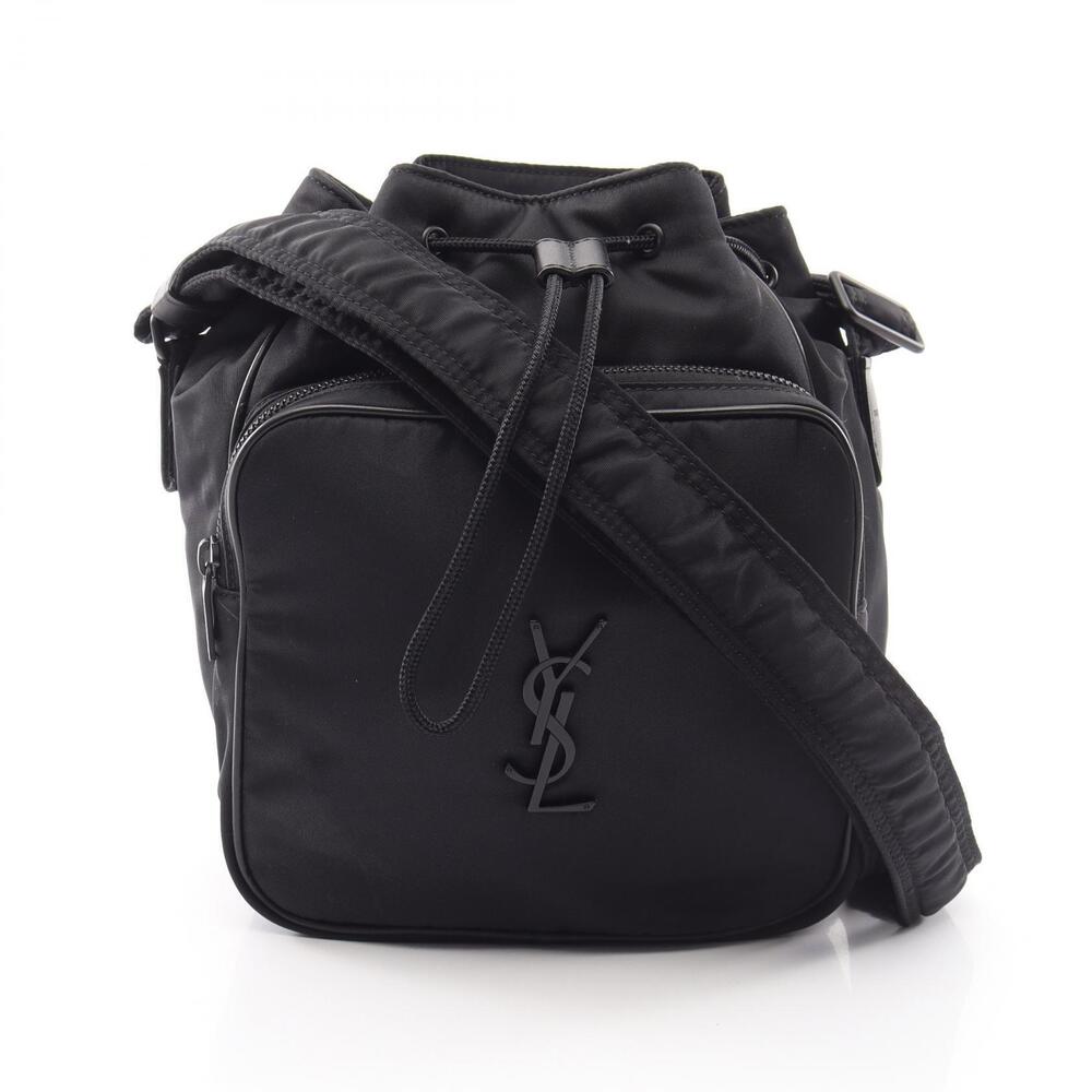 Saint Laurent Paris Niki Bucket Bag Shoulder Leather Black